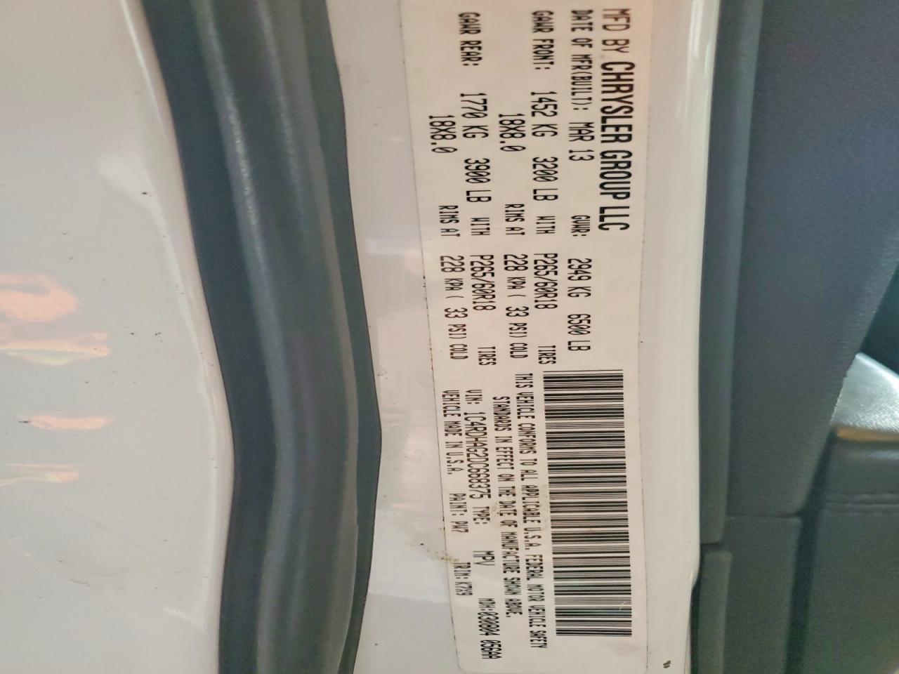 Dodge Durango Sxt