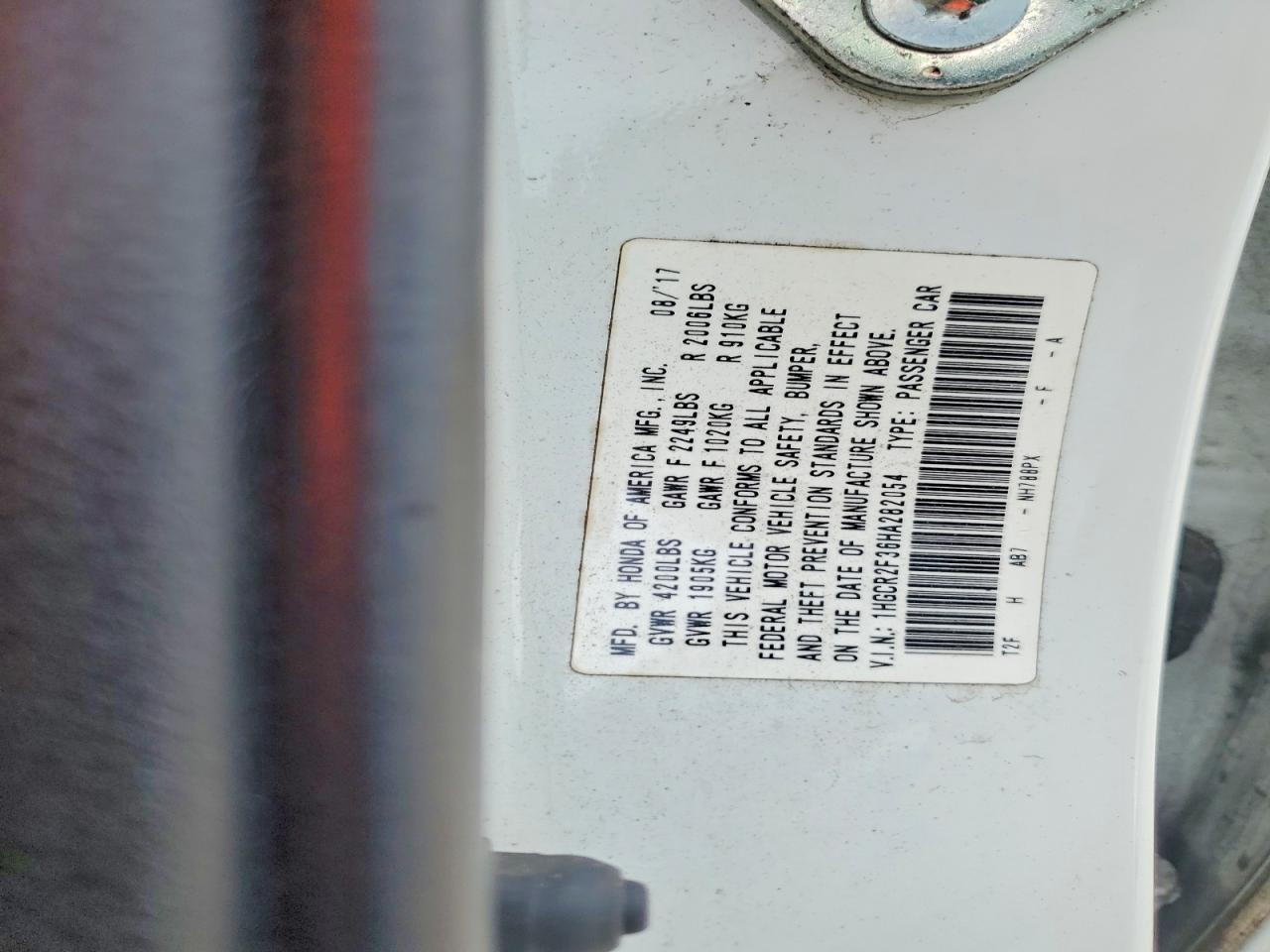 Honda Accord Lx