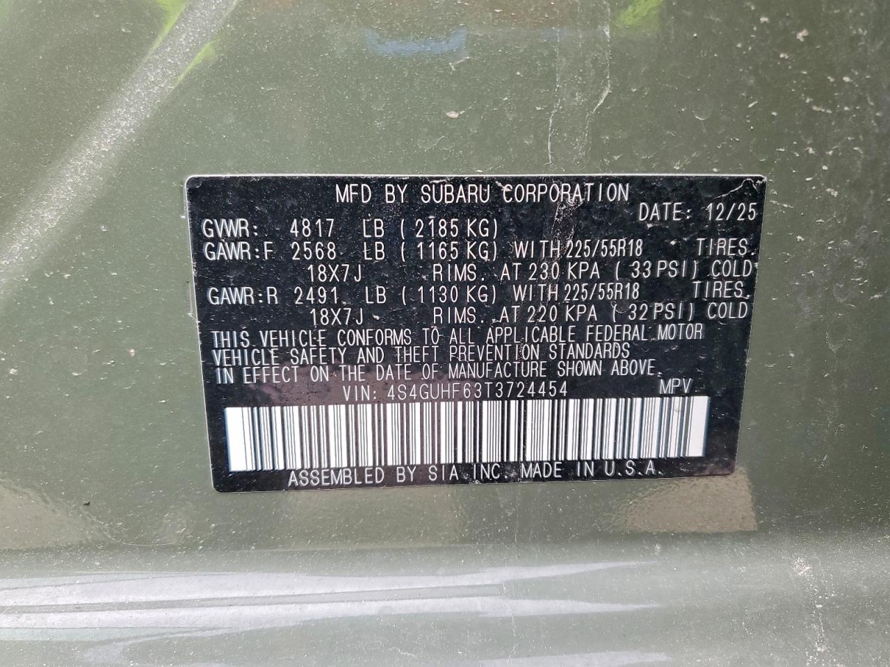 Subaru Crosstrek Sport
