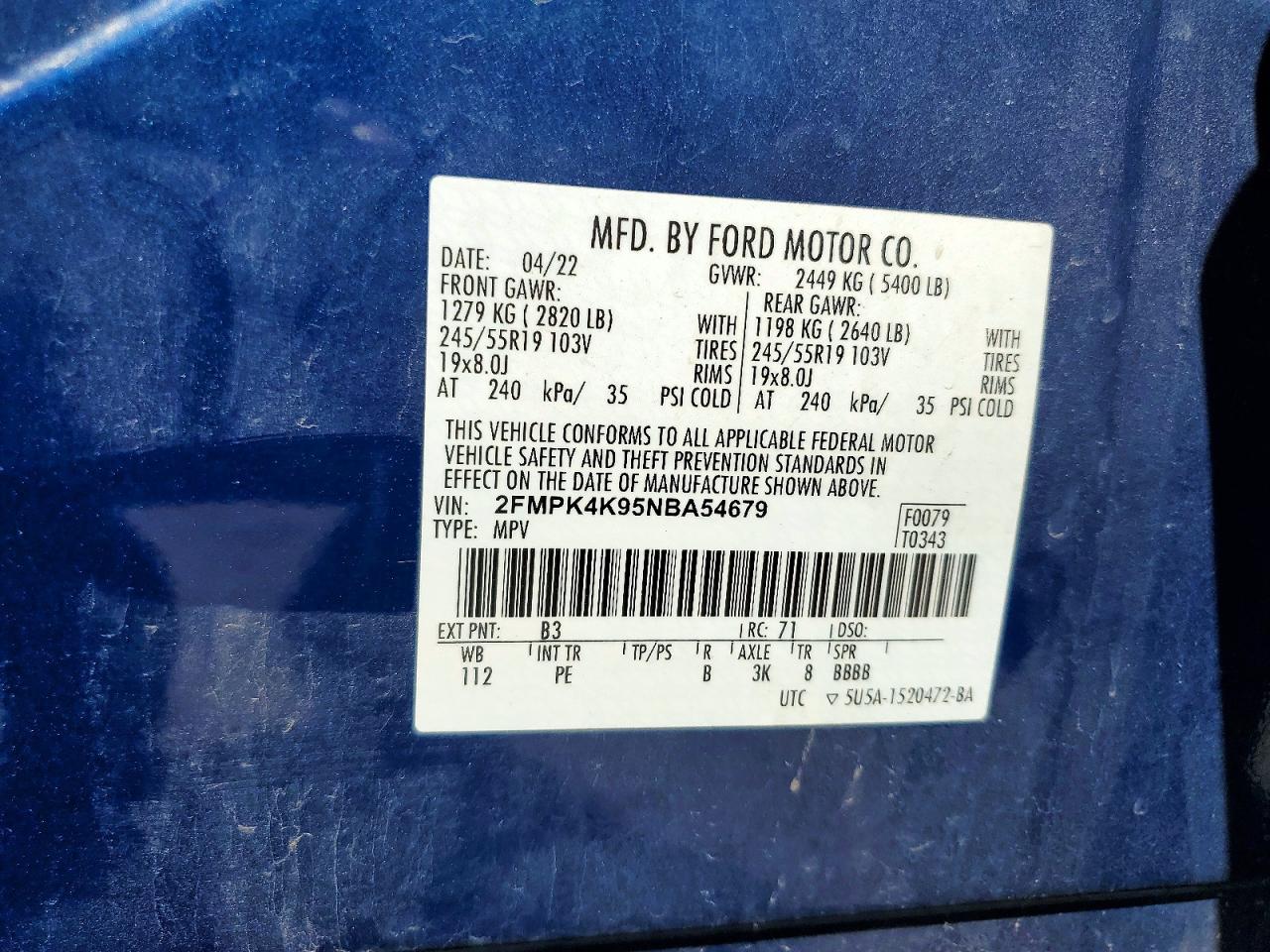Ford Edge Titanium