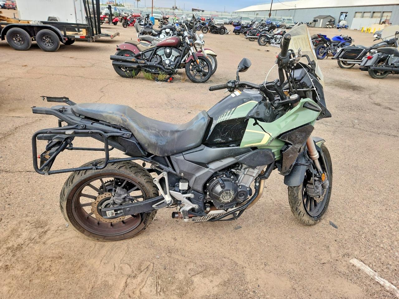 Salvage Honda Cb Cycle Image