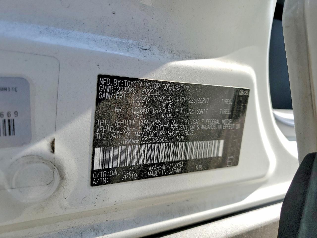 Toyota RAV4 Le