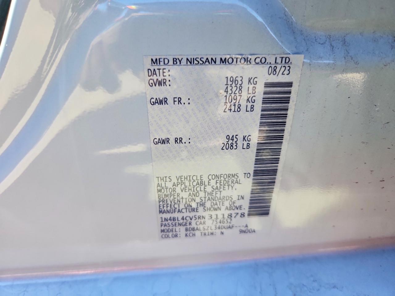Nissan Altima 2.5 Sr