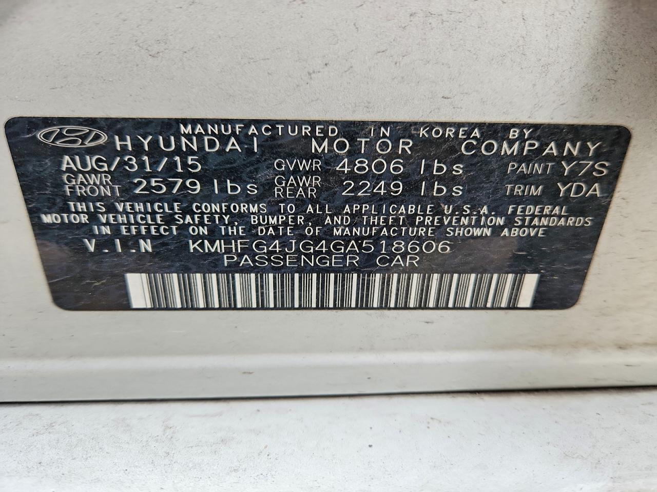 Hyundai Azera Base Base