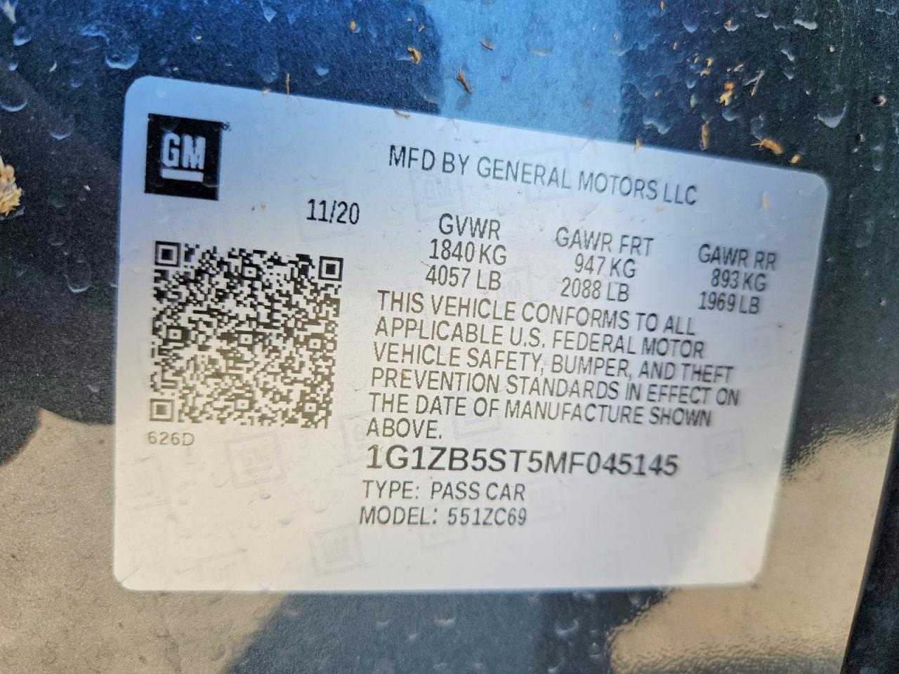 Chevrolet Malibu Ls
