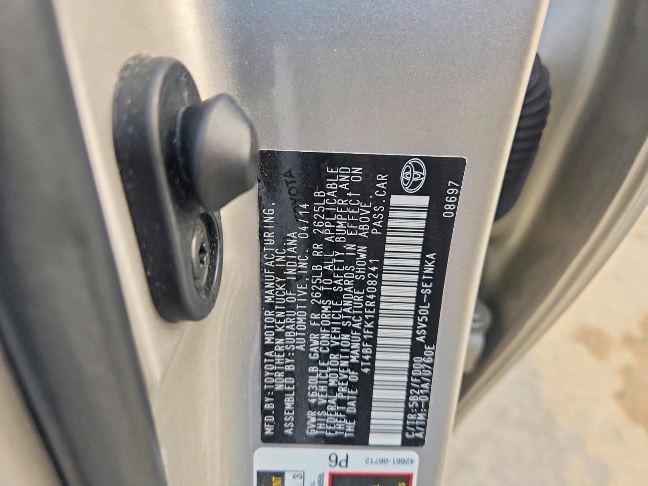 Toyota Camry Le