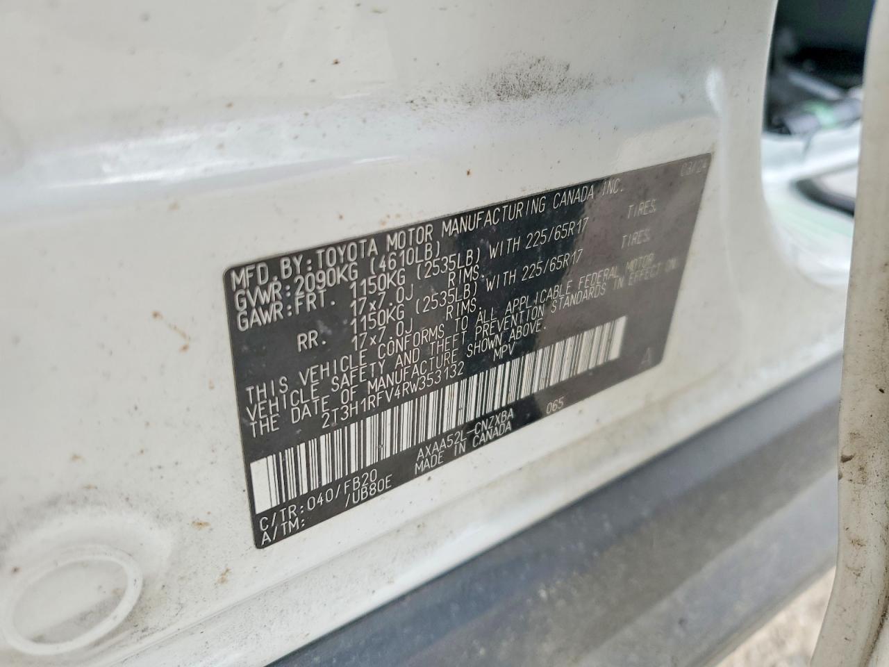 Toyota RAV4 Le