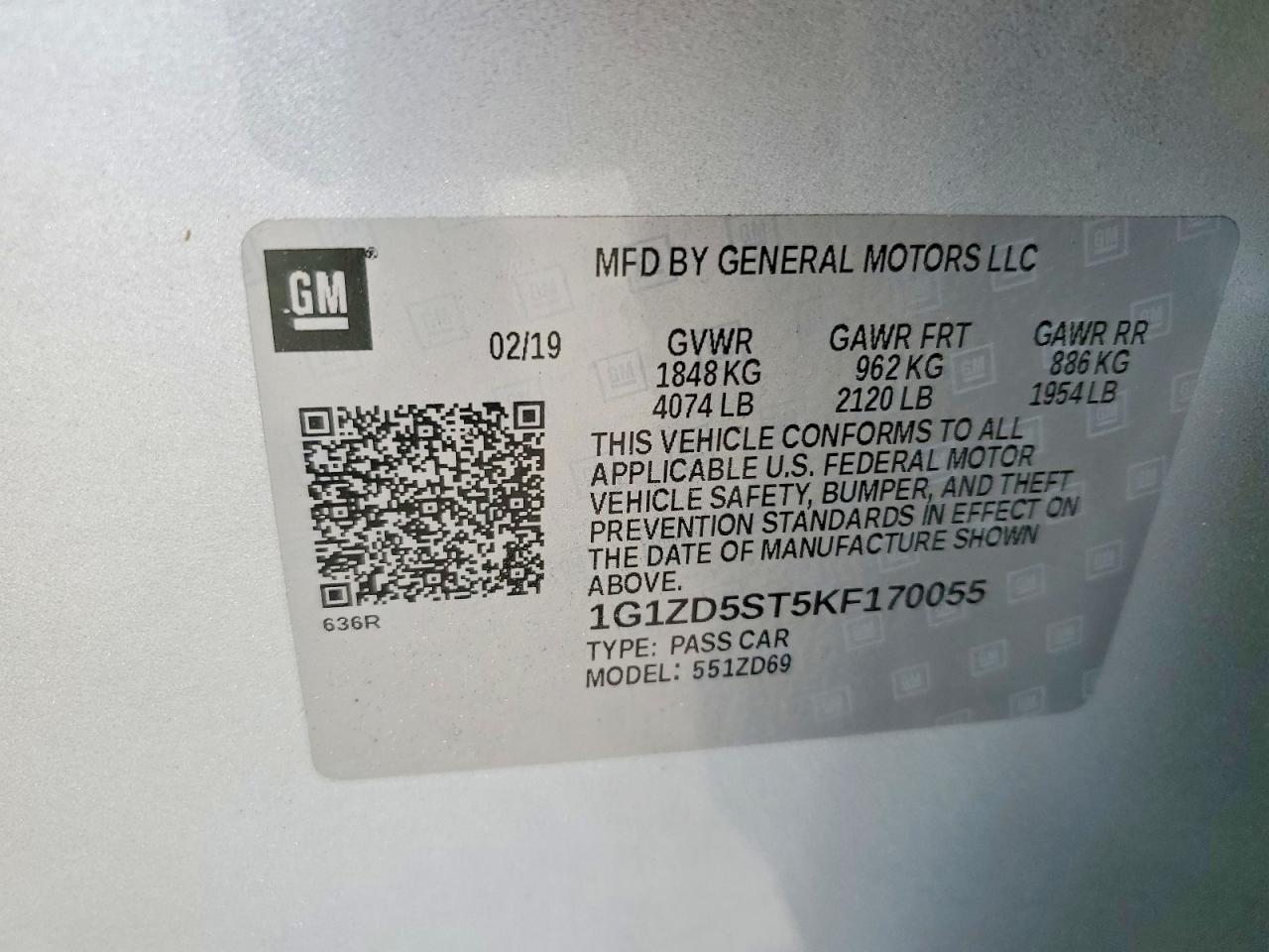 Chevrolet Malibu Lt