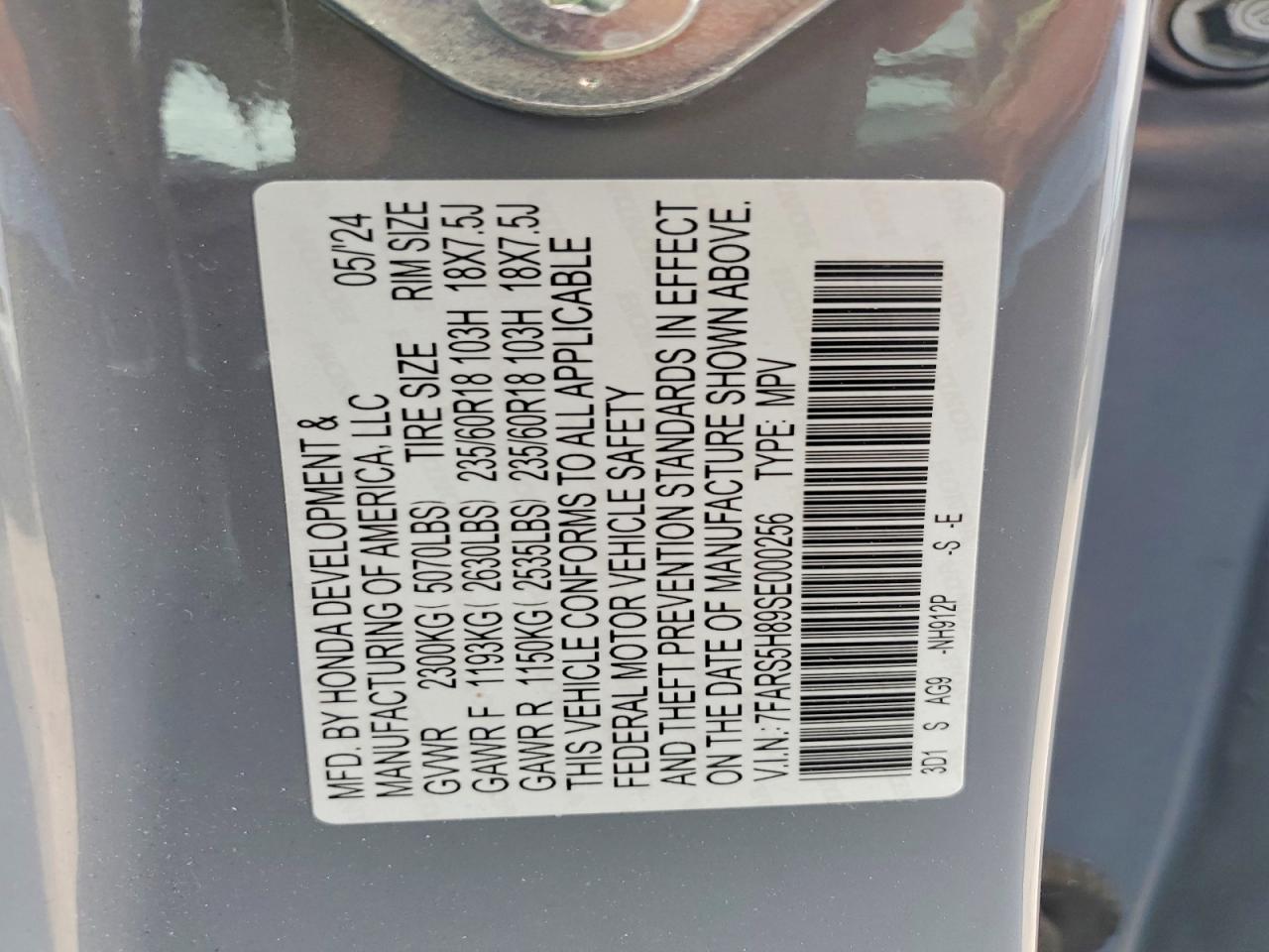 Honda Crv Sport-l