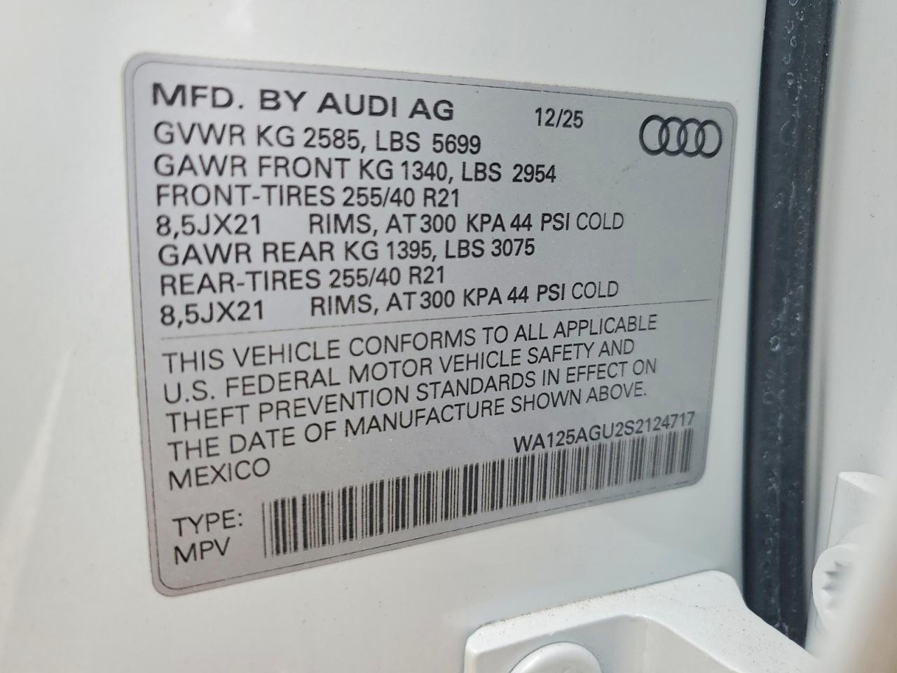 Audi Sq Premium Plus