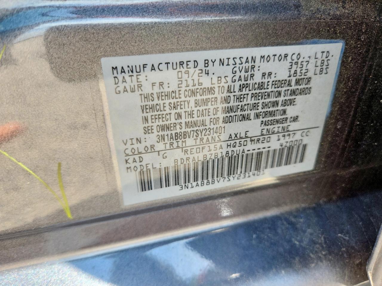 Nissan Sentra S