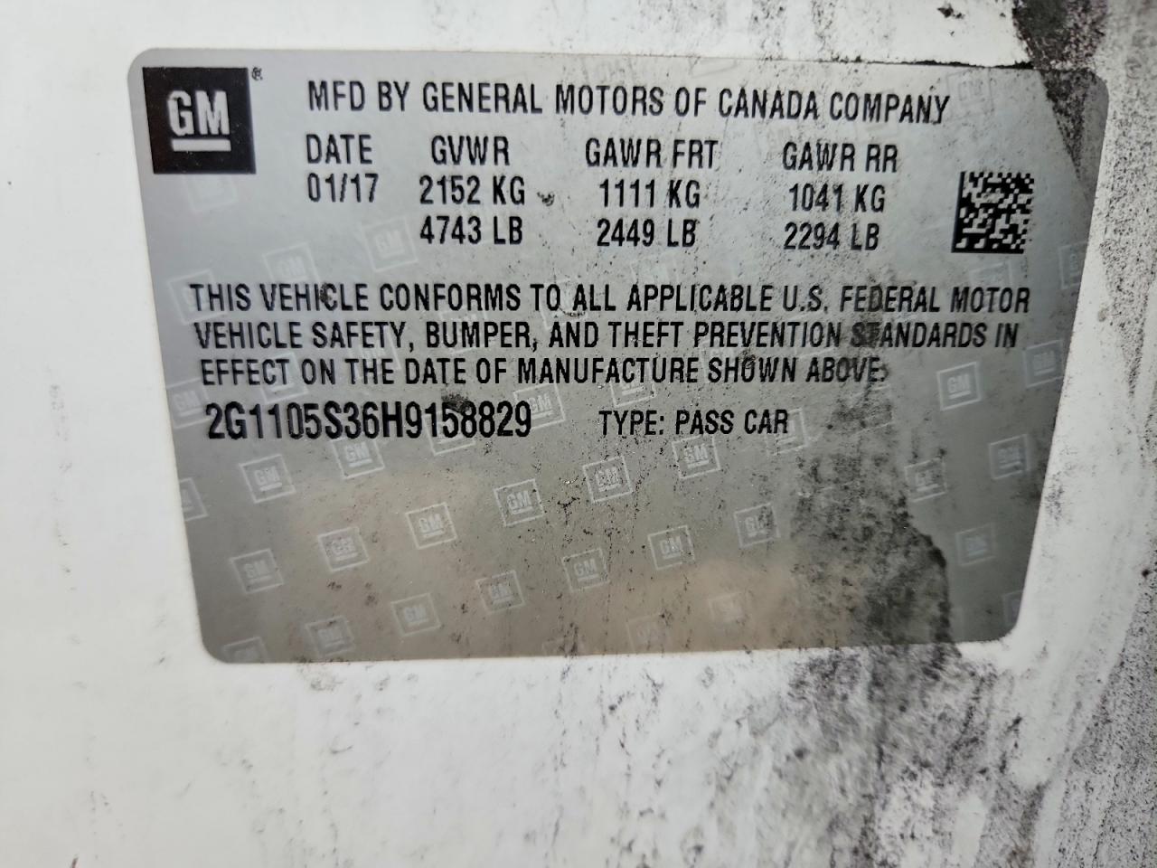 Chevrolet Impala Lt