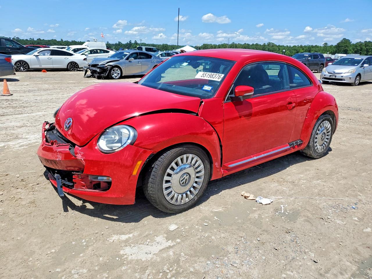 Salvage Volkswagen Beetle Image