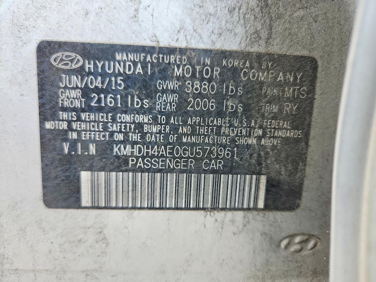 Hyundai ELANTRA Limited