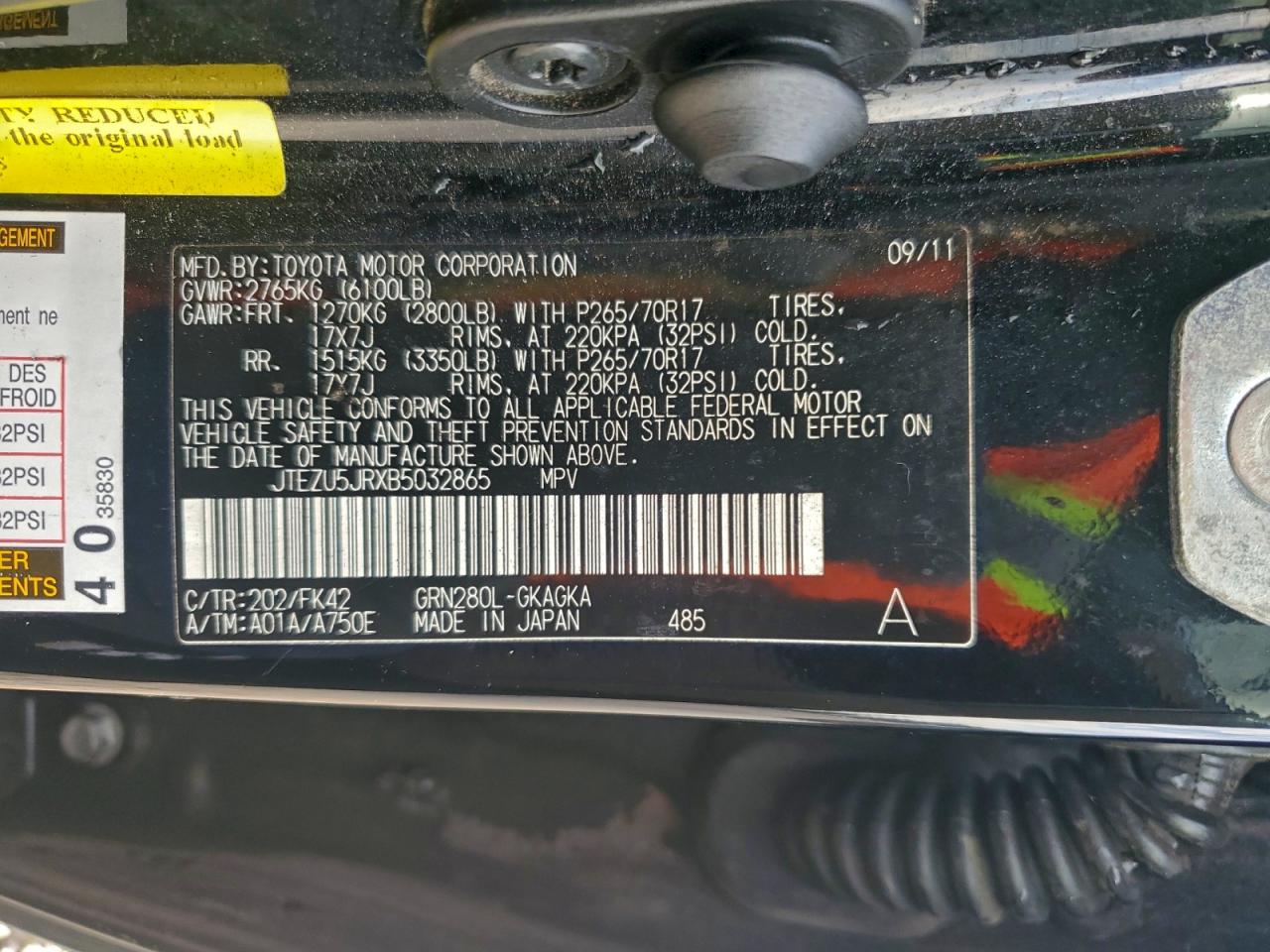 Toyota 4Runner Sr5