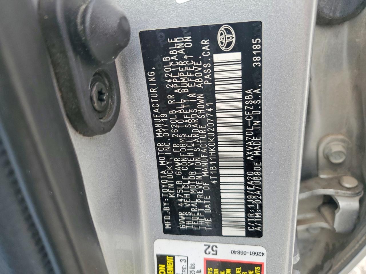 Toyota Camry Se