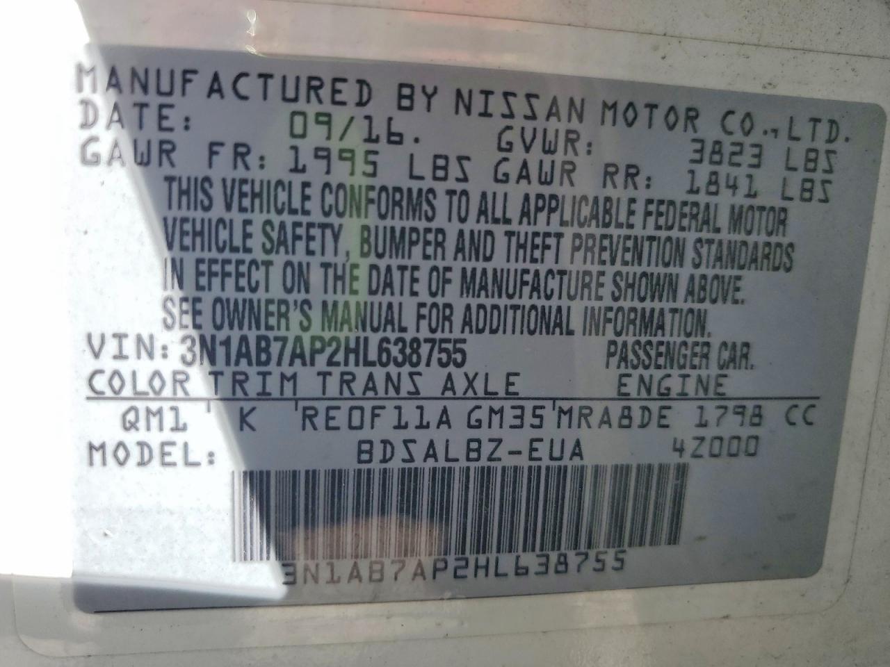 Nissan Sentra S