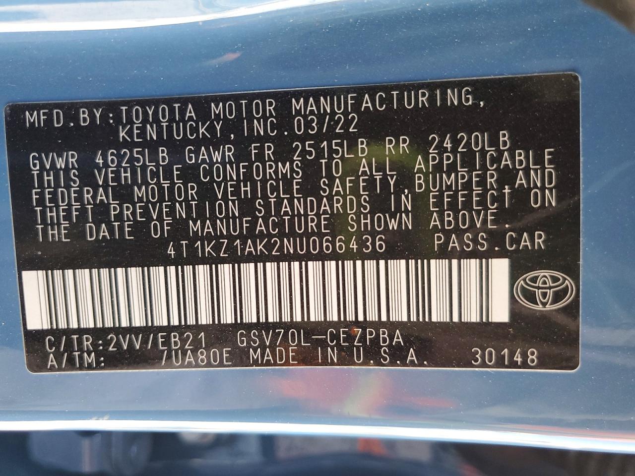 Toyota Camry Trd