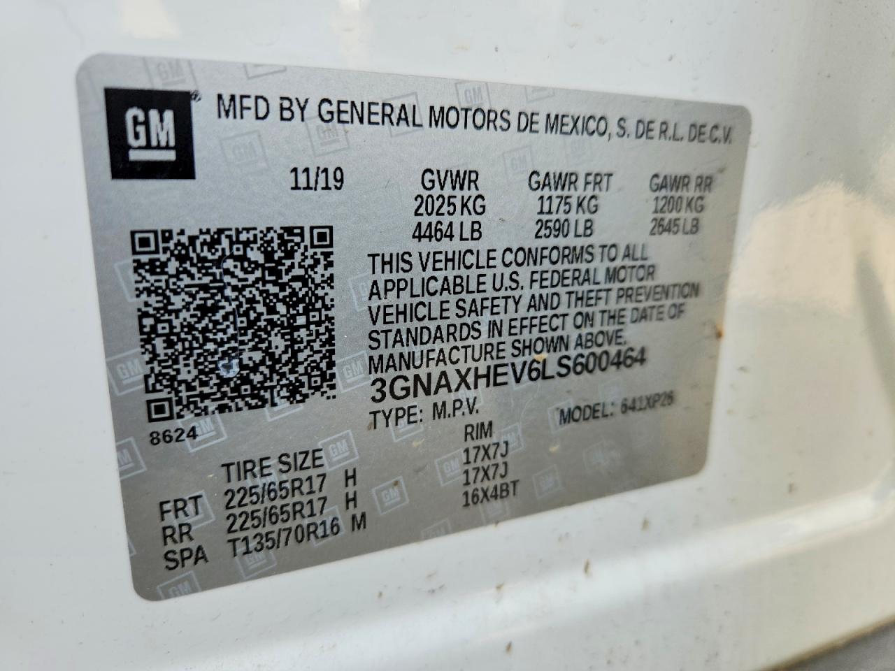 Chevrolet Equinox Ls