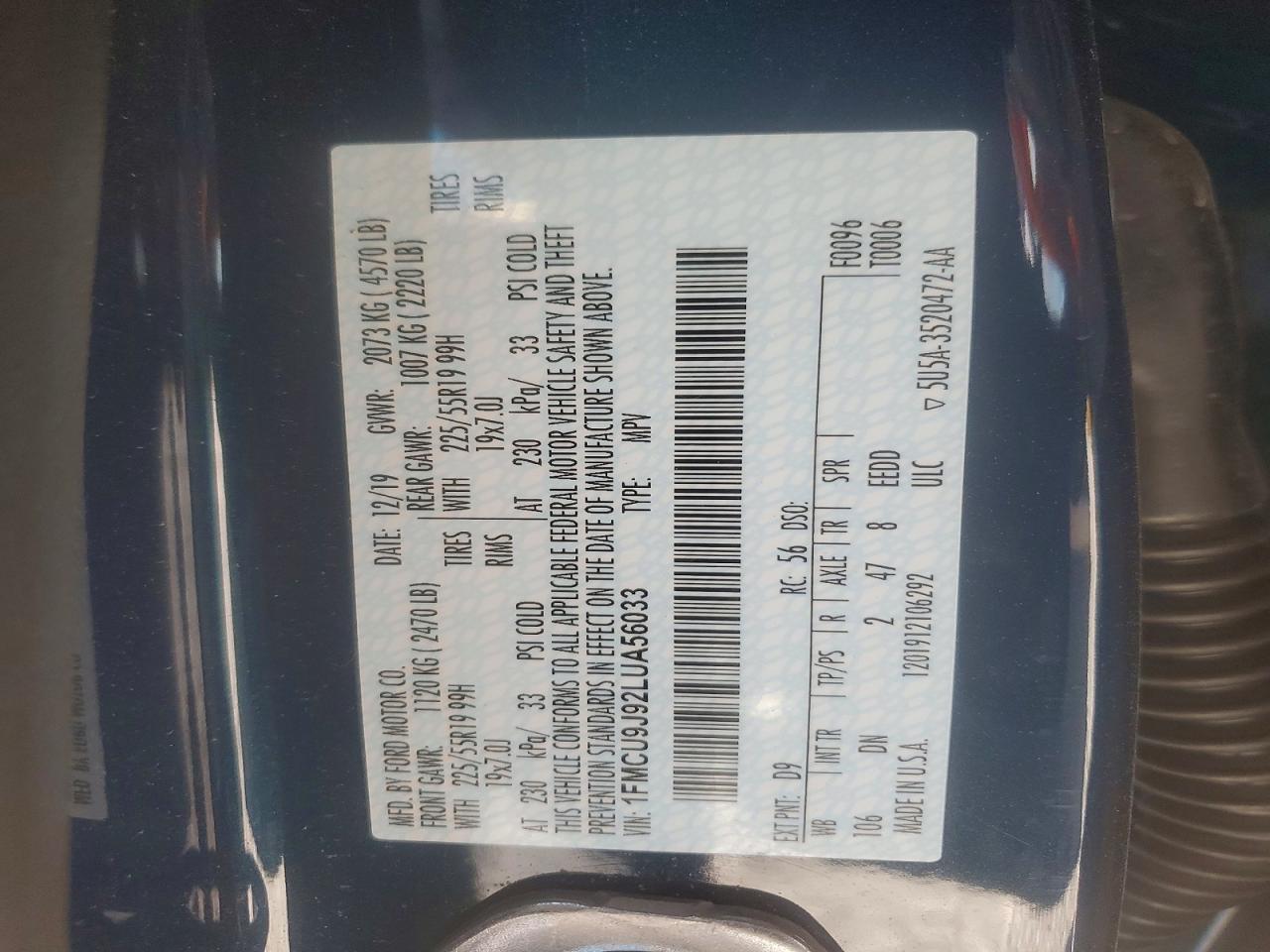 Ford Escape Titanium