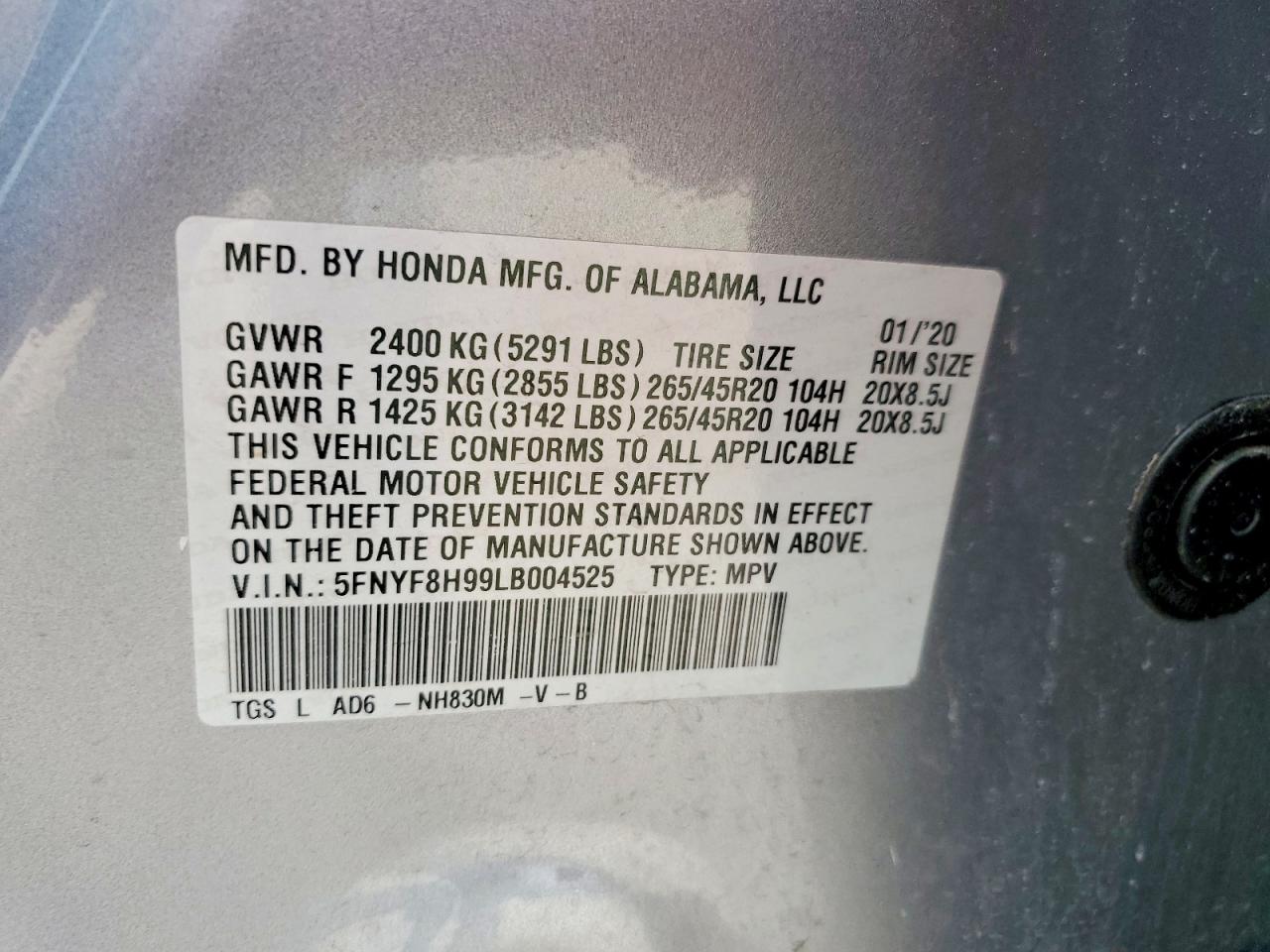 Honda Passport Touring