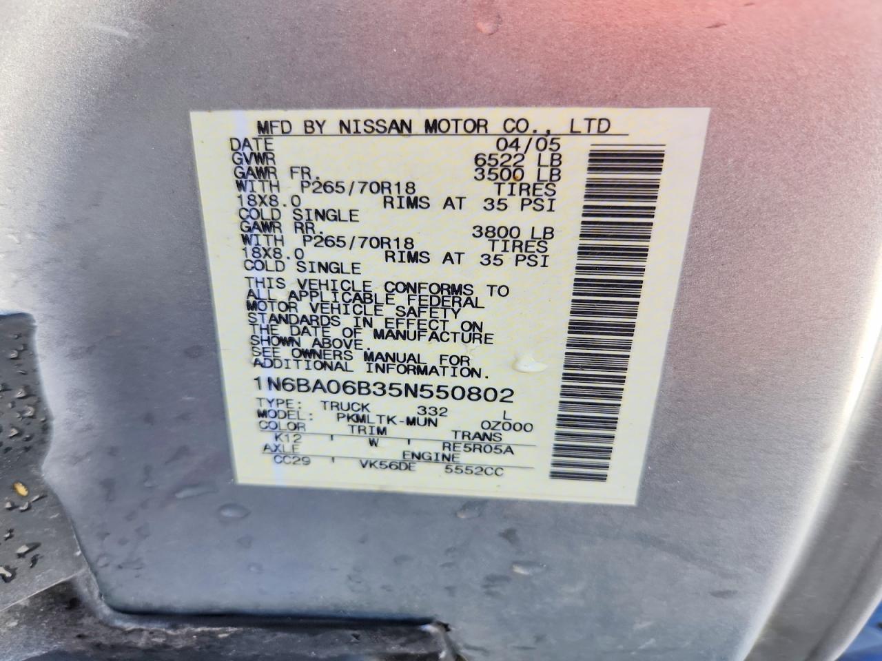 Nissan Titan Xe