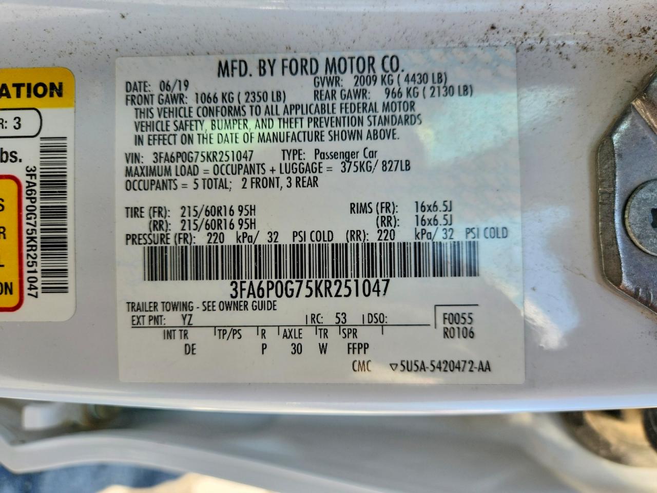 Ford Fusion S