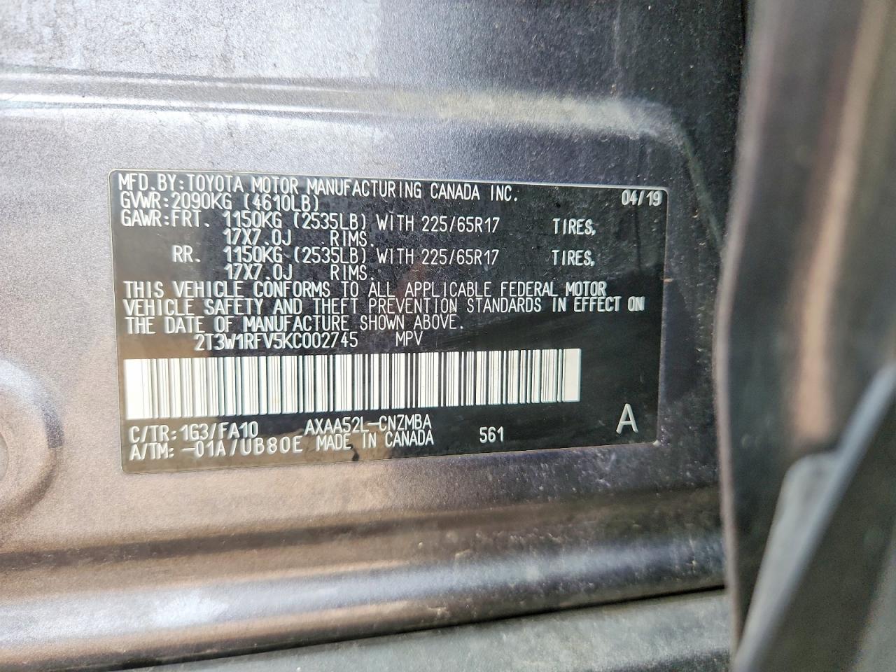 Toyota RAV4 Xle