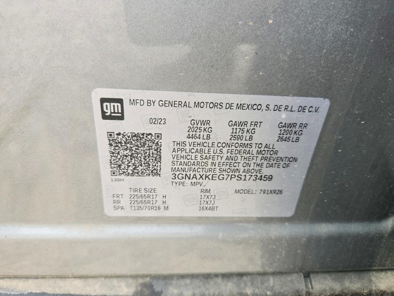 Chevrolet Equinox Lt