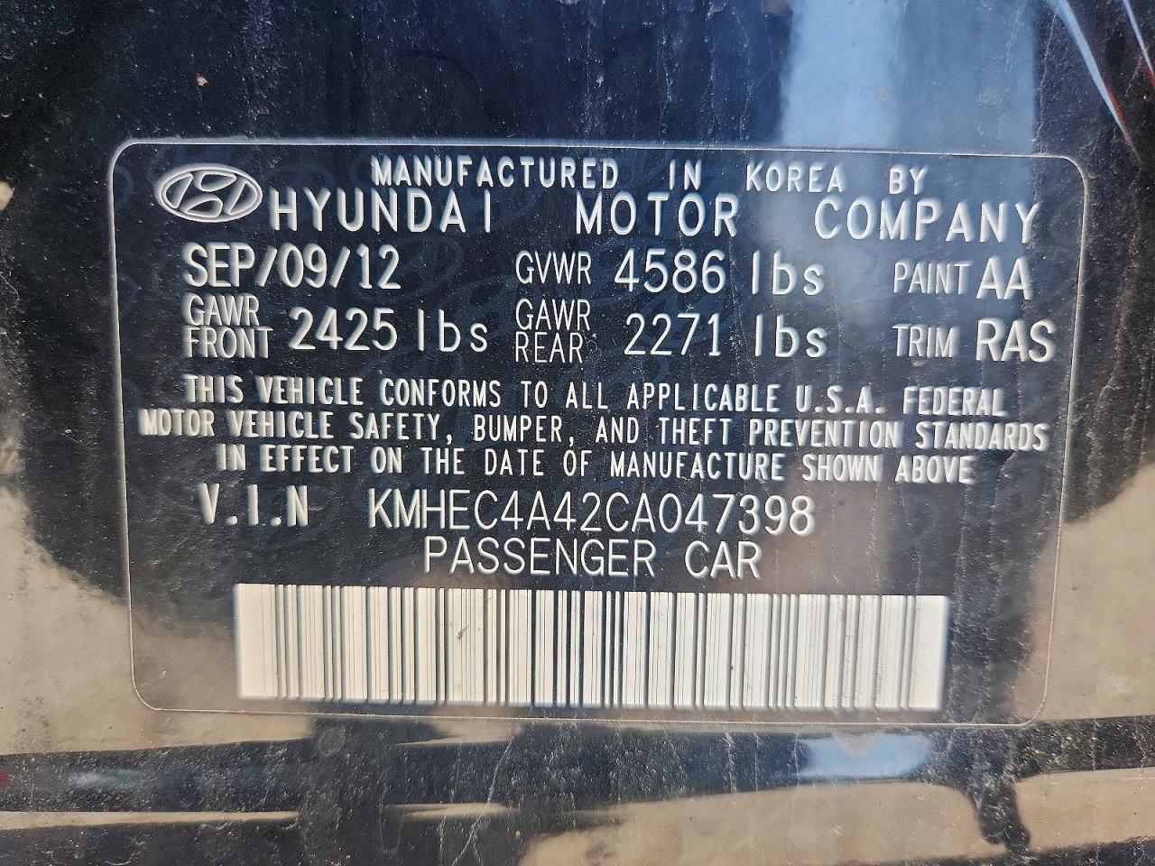 Hyundai SONATA Hybrid
