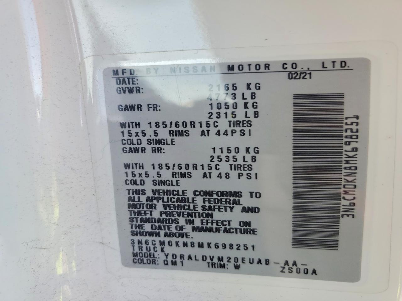 Nissan Nv