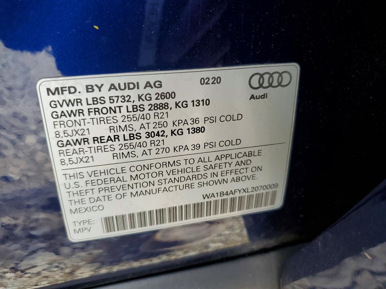 Audi Sq Premium Plus