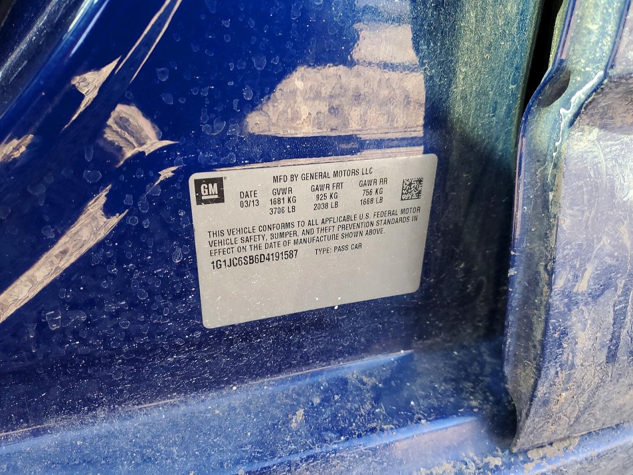 Chevrolet Sonic Lt