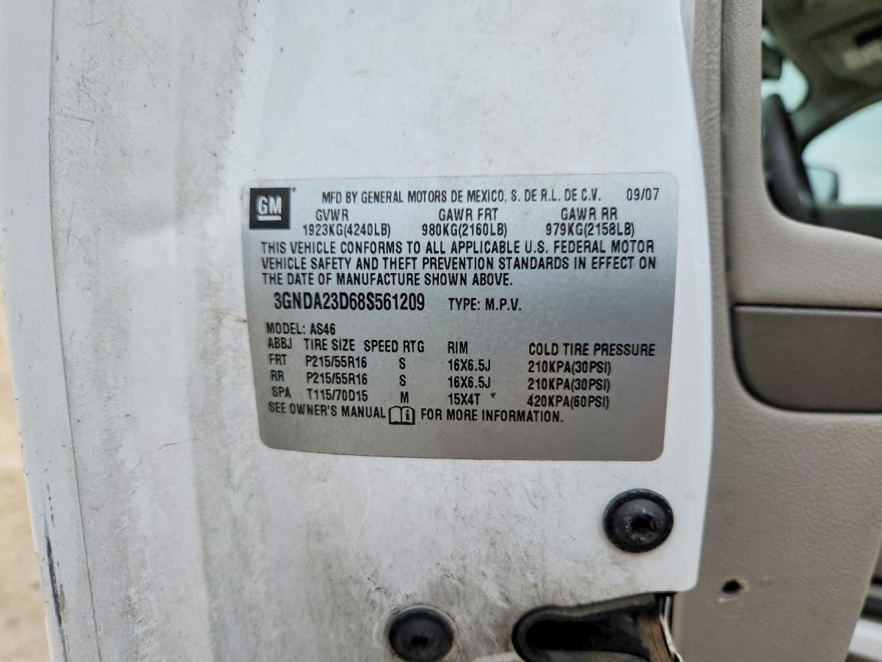 Chevrolet HHR Lt