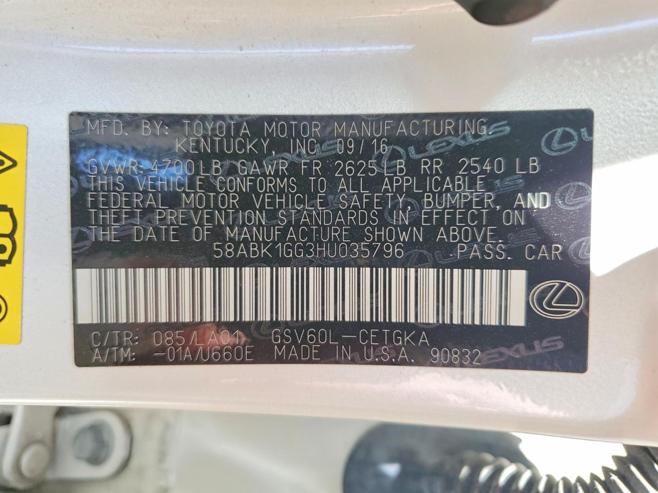 Lexus Es 350