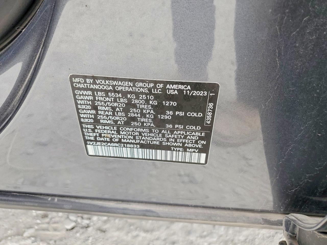 Volkswagen Atlas Se