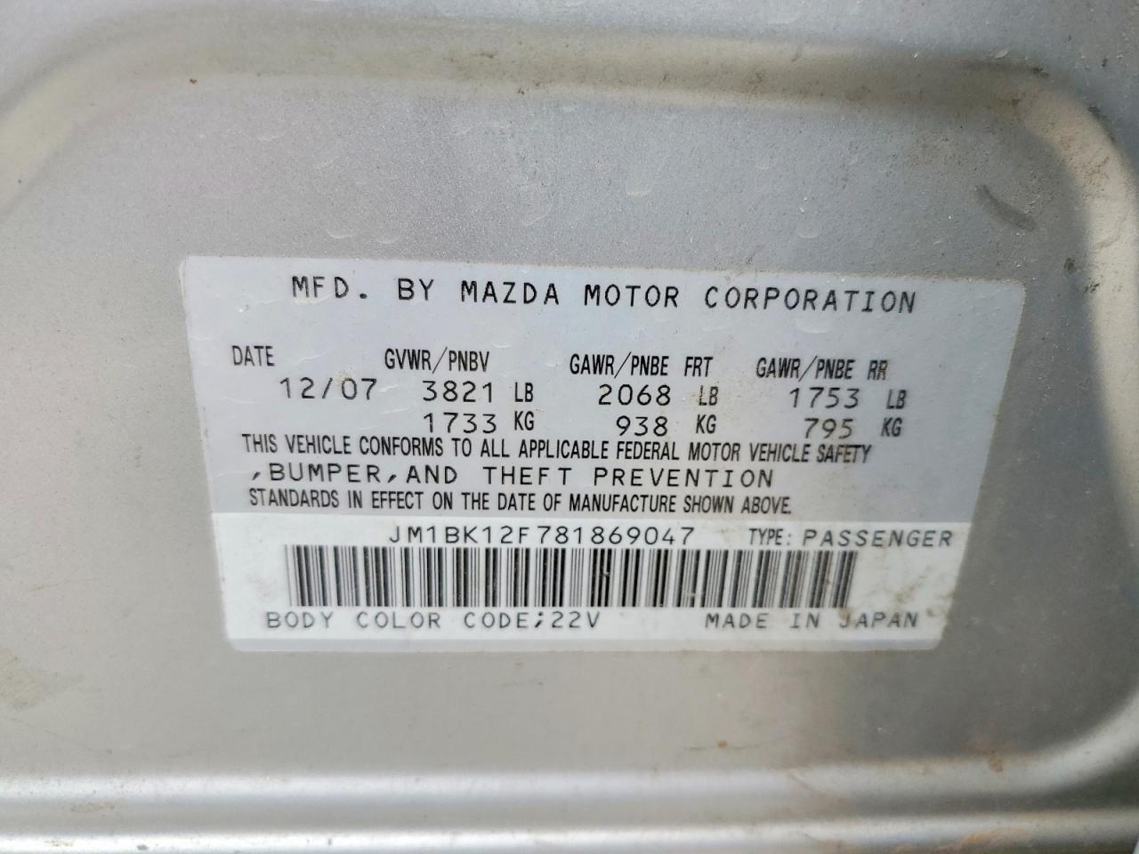Mazda 3 I