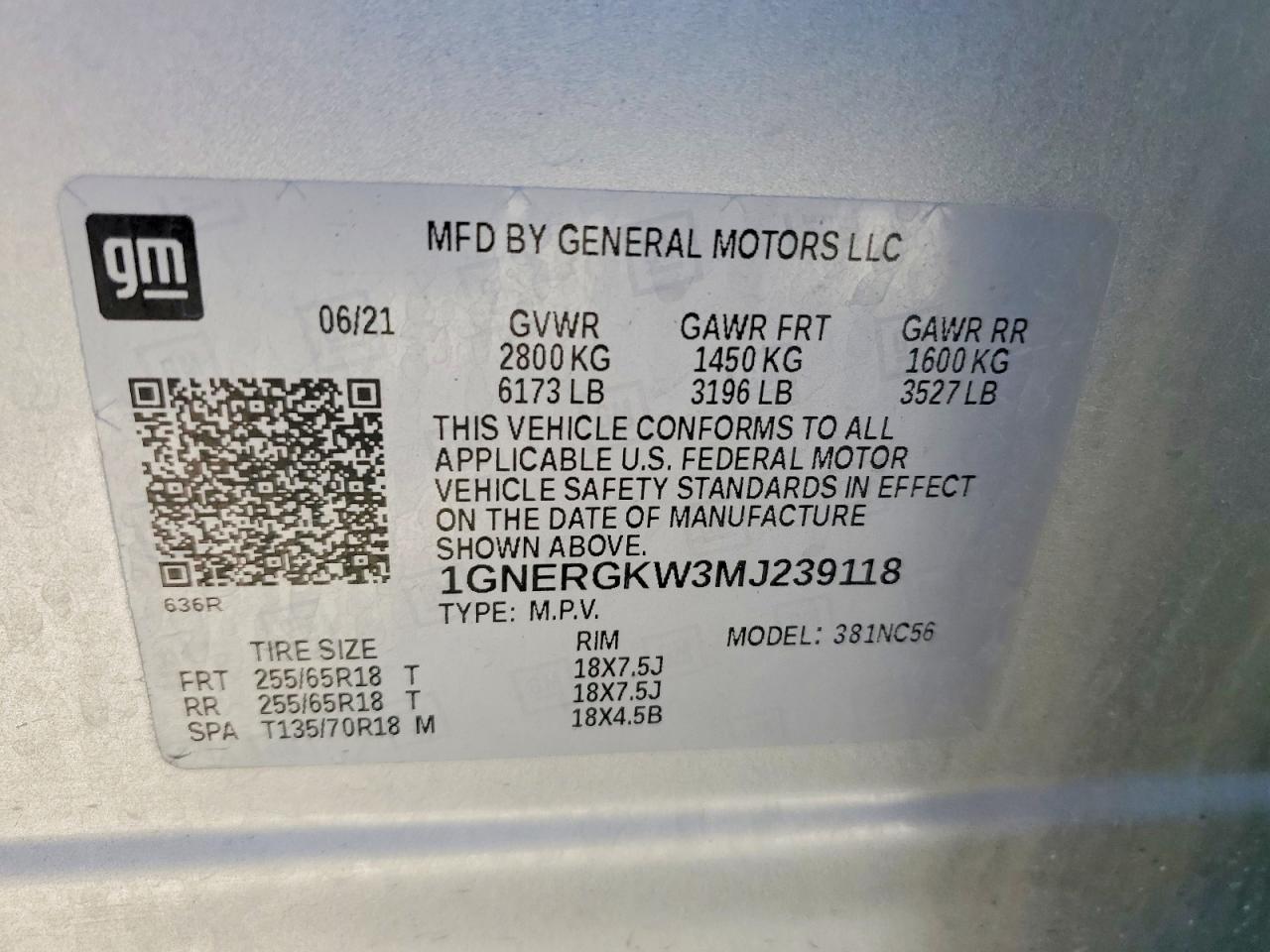 Chevrolet Traverse Lt