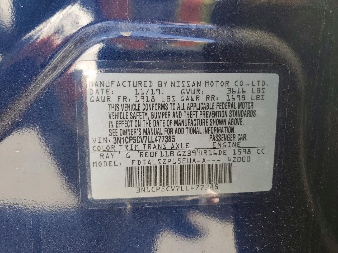 Nissan Kicks Sv