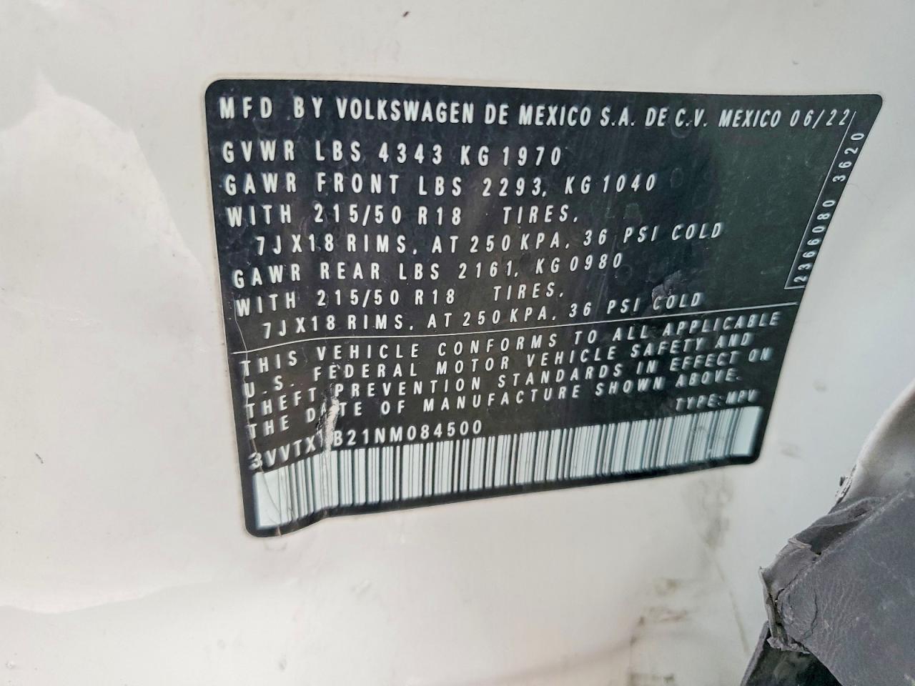 Volkswagen Taos Se