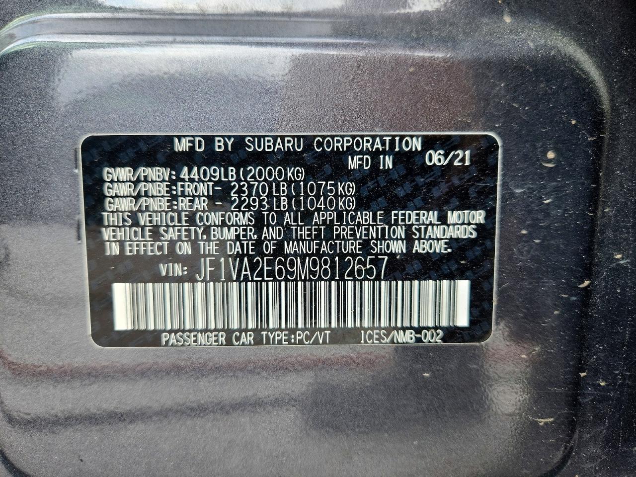 Subaru WRX Sti