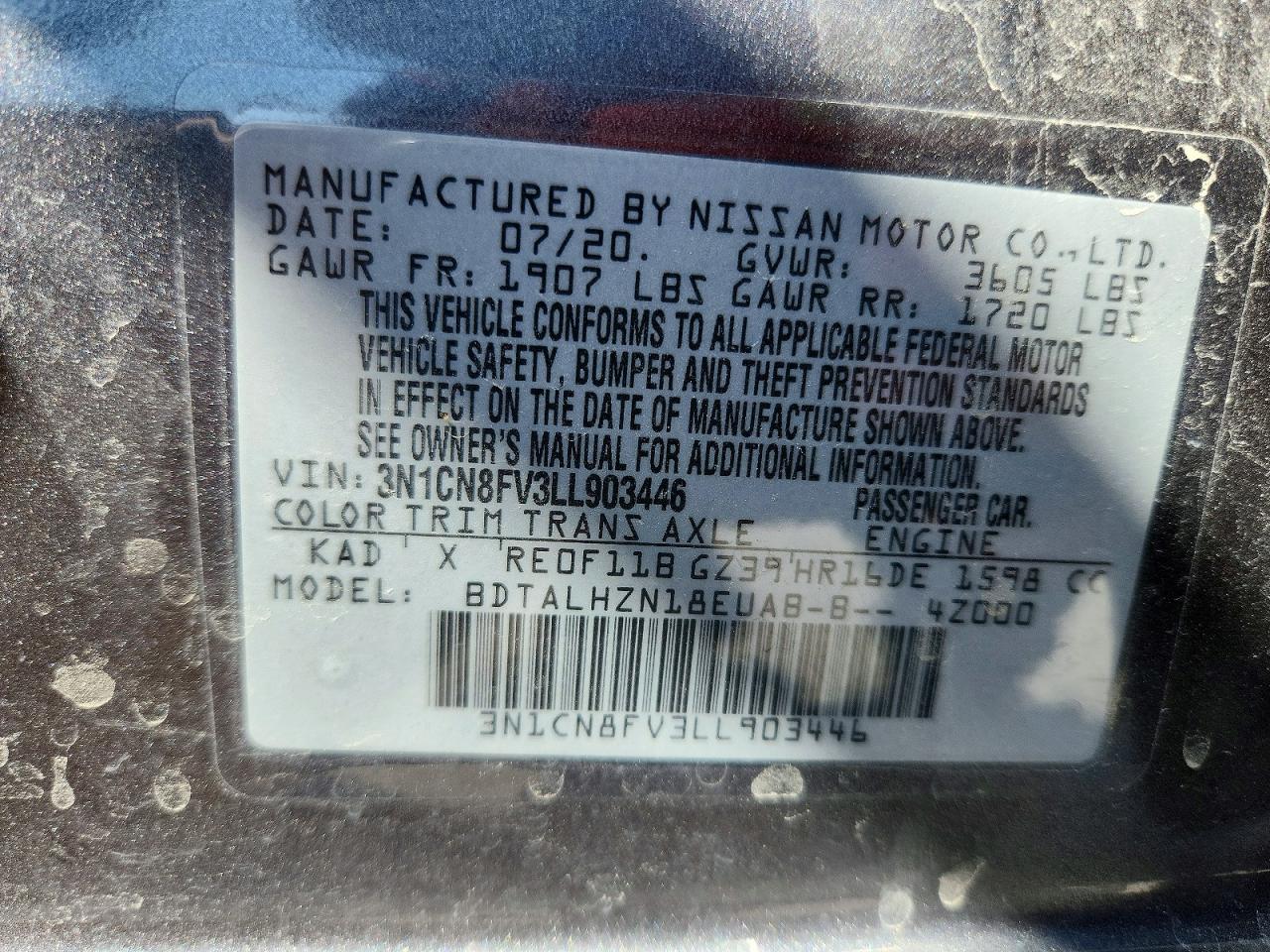 Nissan Versa Sr