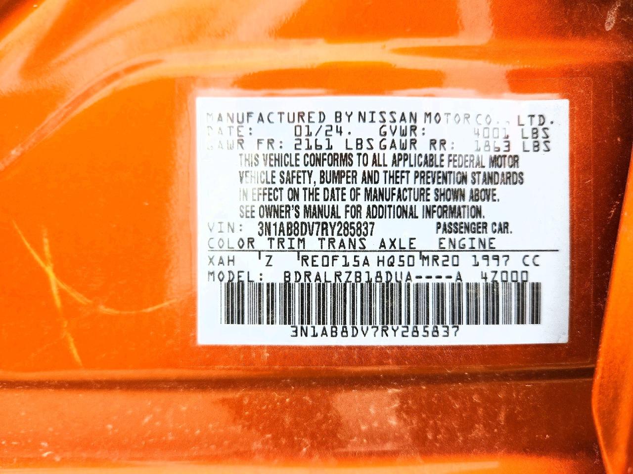 Nissan Sentra Sr