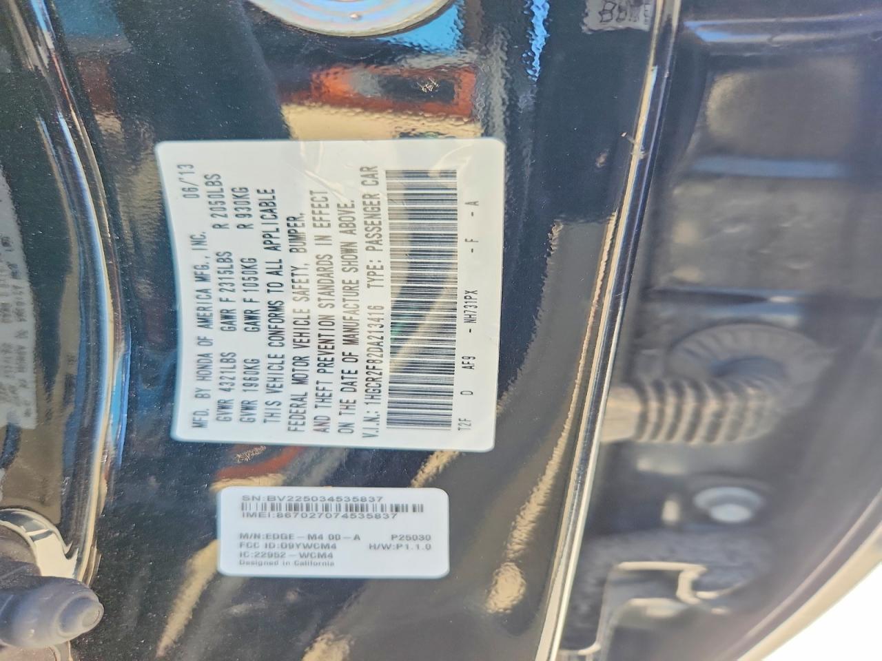 Honda Accord Exl