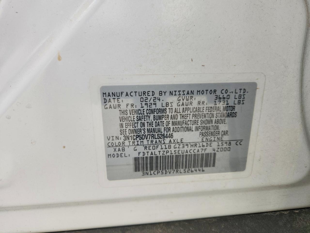 Nissan Kicks Sr