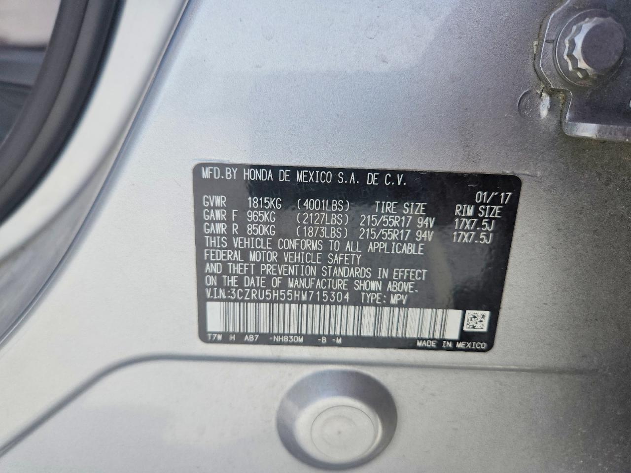 Honda HR-V Ex