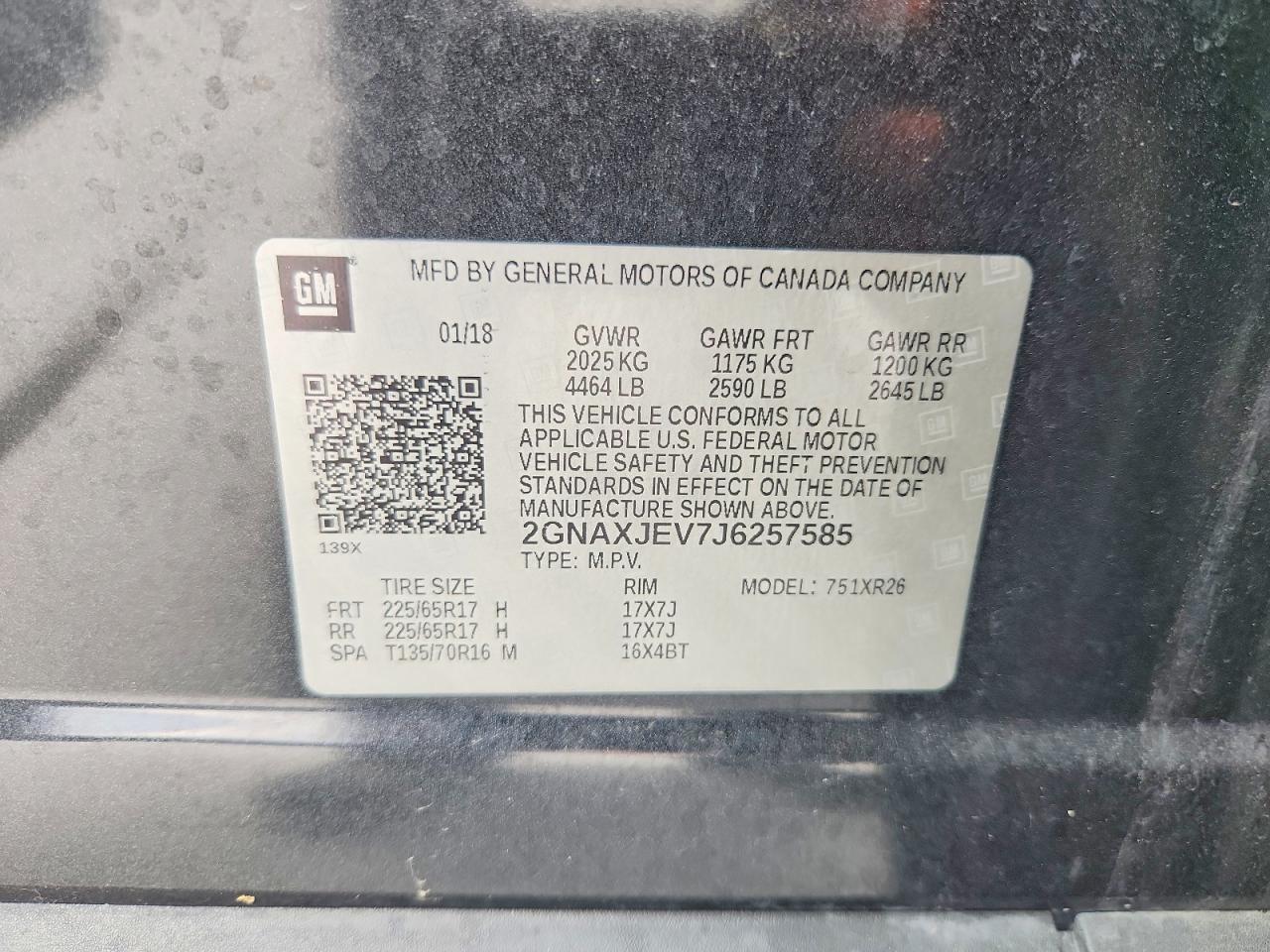 Chevrolet Equinox Lt