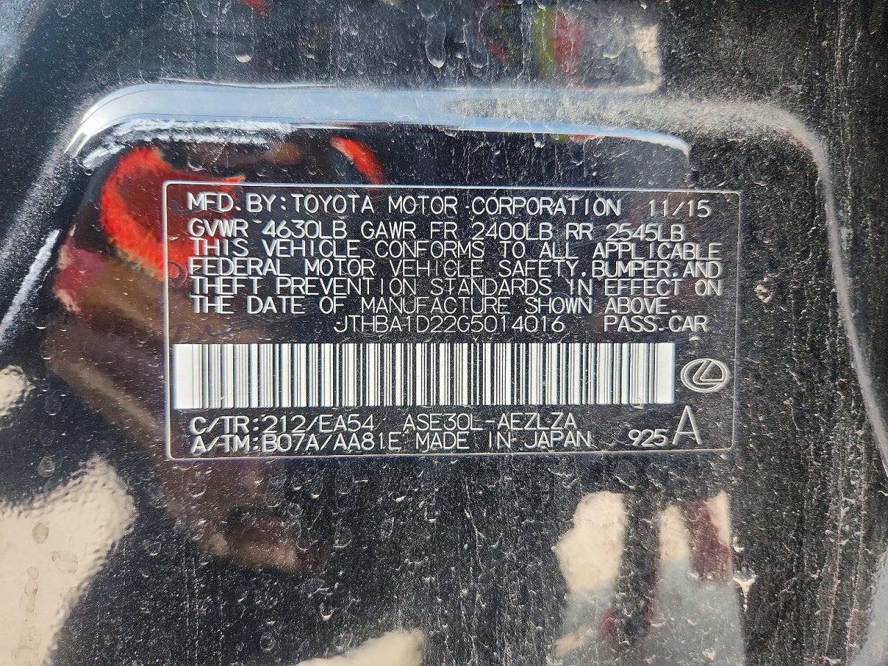Lexus Is 200t