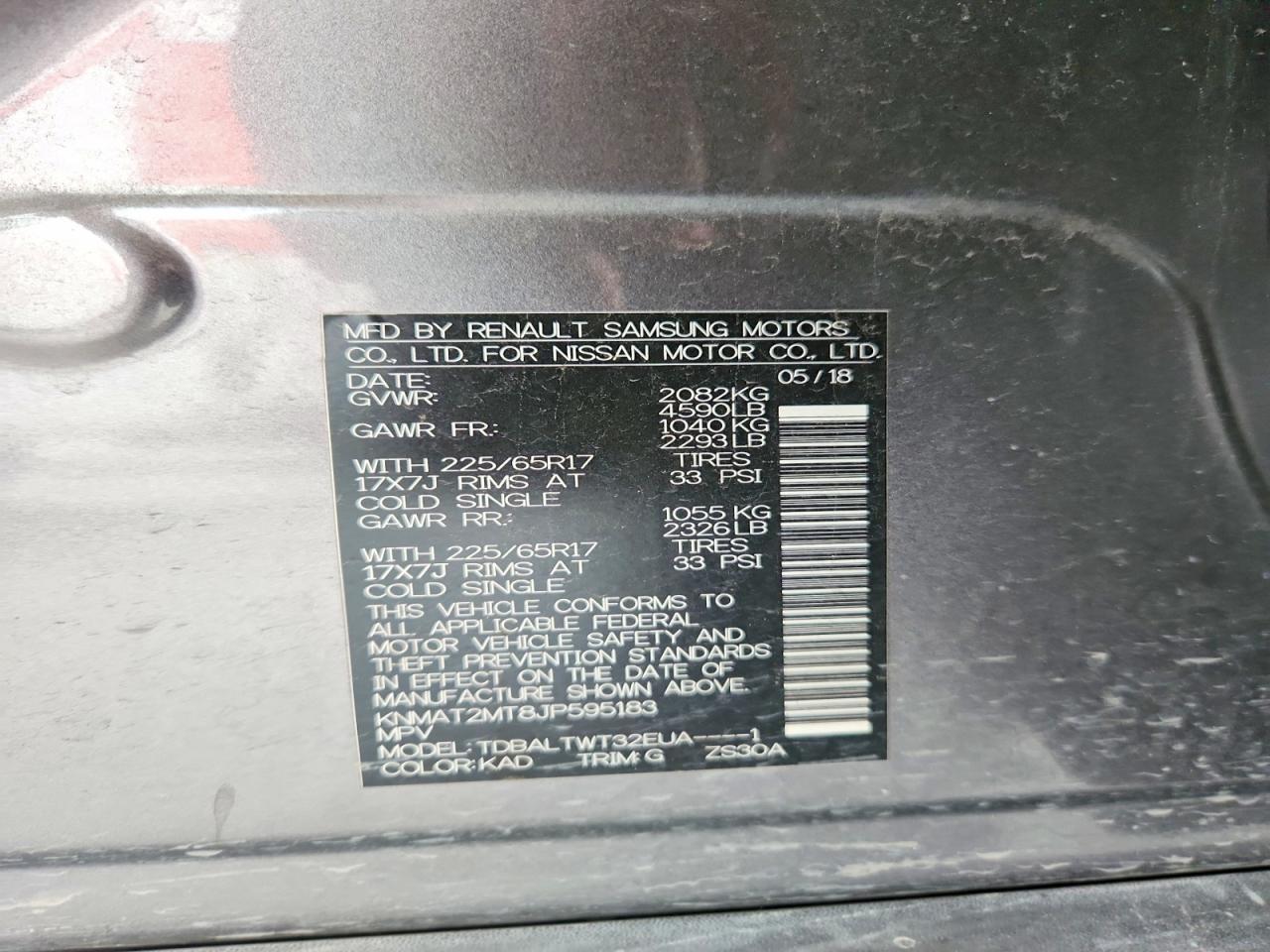 Nissan Rogue Sv
