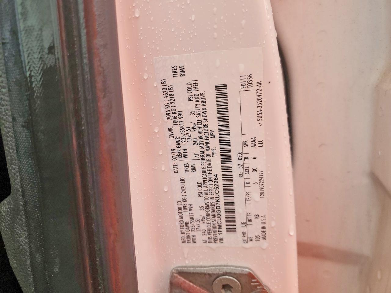 Ford Escape Se